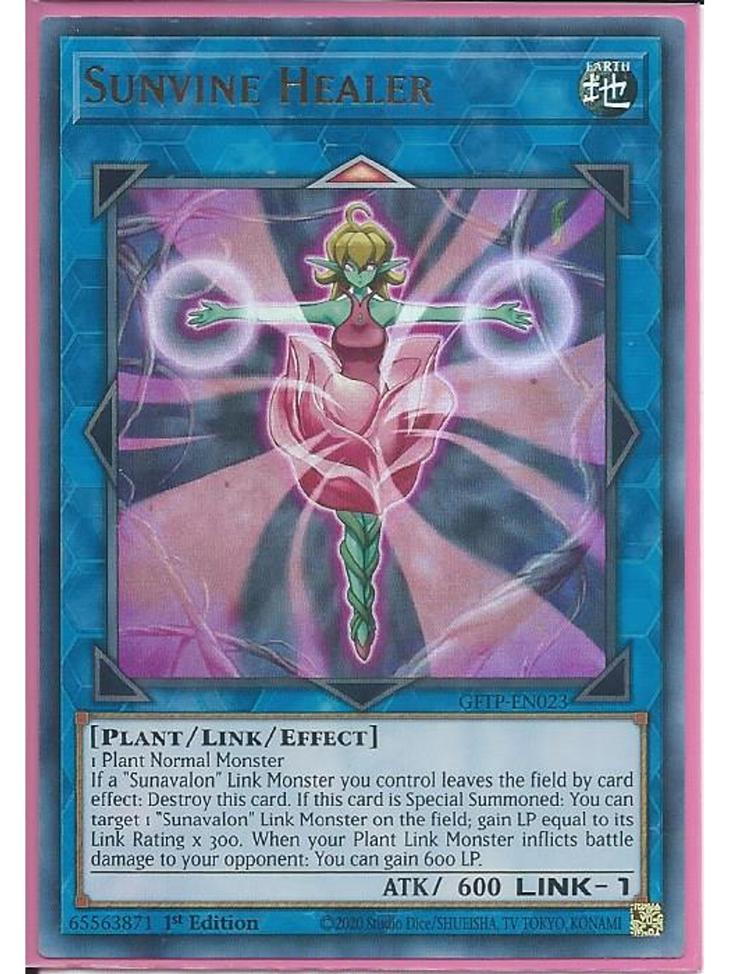 Sunvine Healer - GFTP-EN023 - Ultra Rare 1st Edition 1