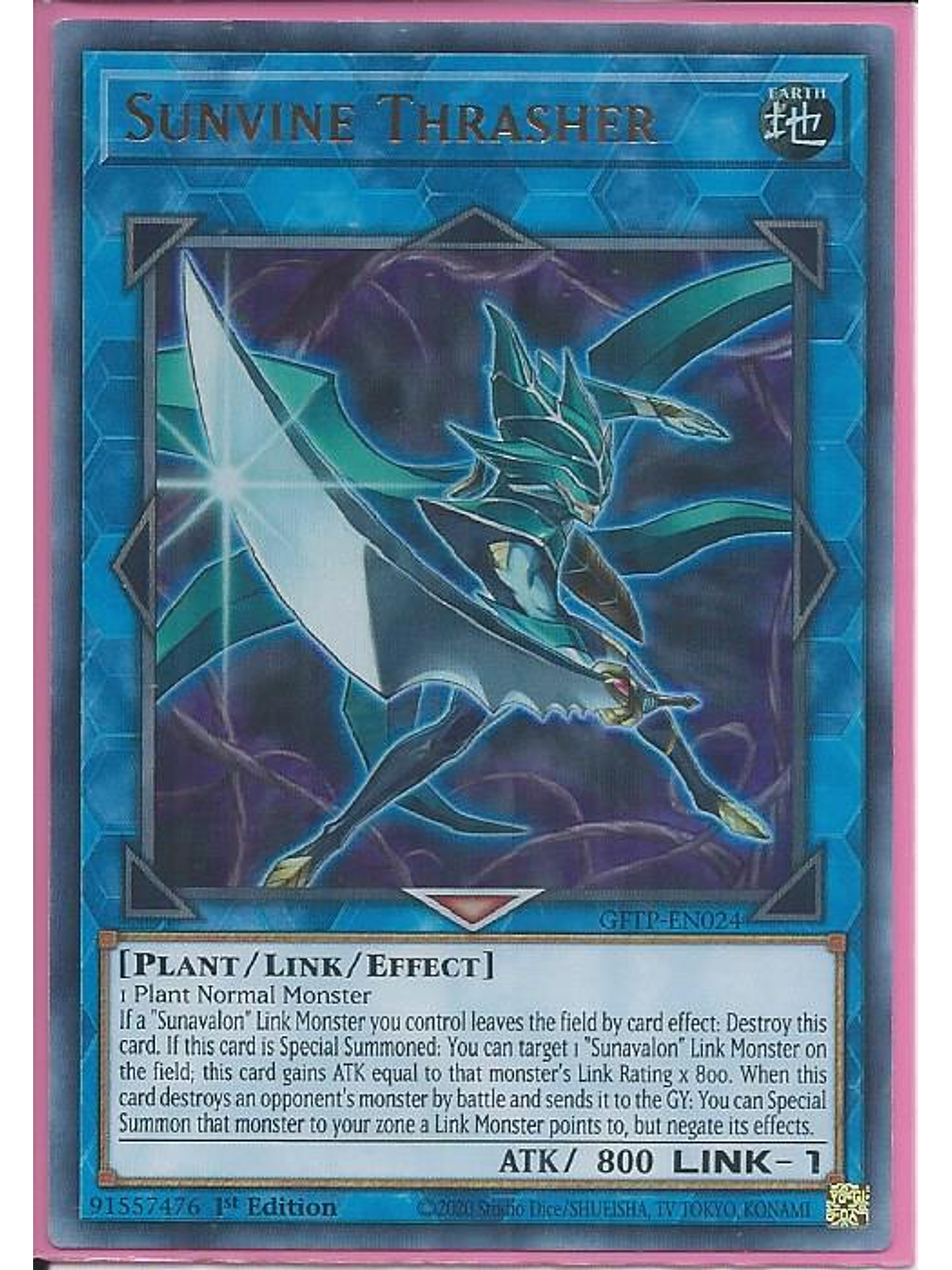 Sunvine Thrasher - GFTP-EN024 - Ultra Rare 1st Edition 1