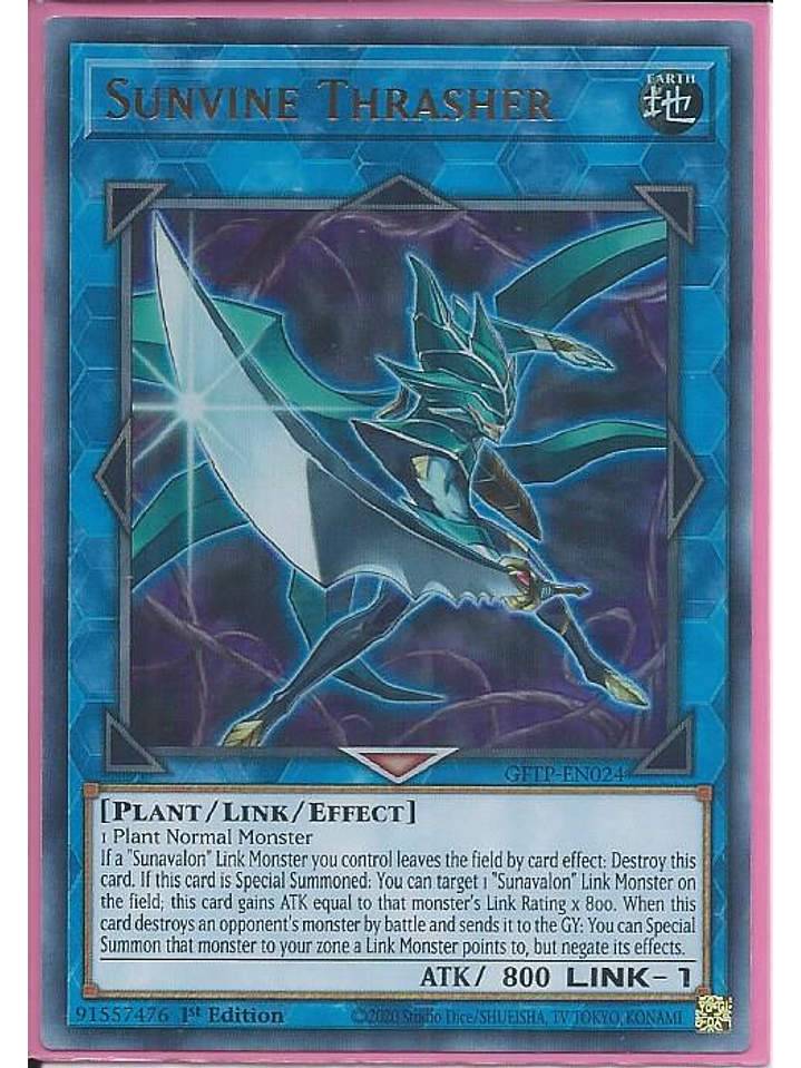 Sunvine Thrasher - GFTP-EN024 - Ultra Rare 1st Edition 1