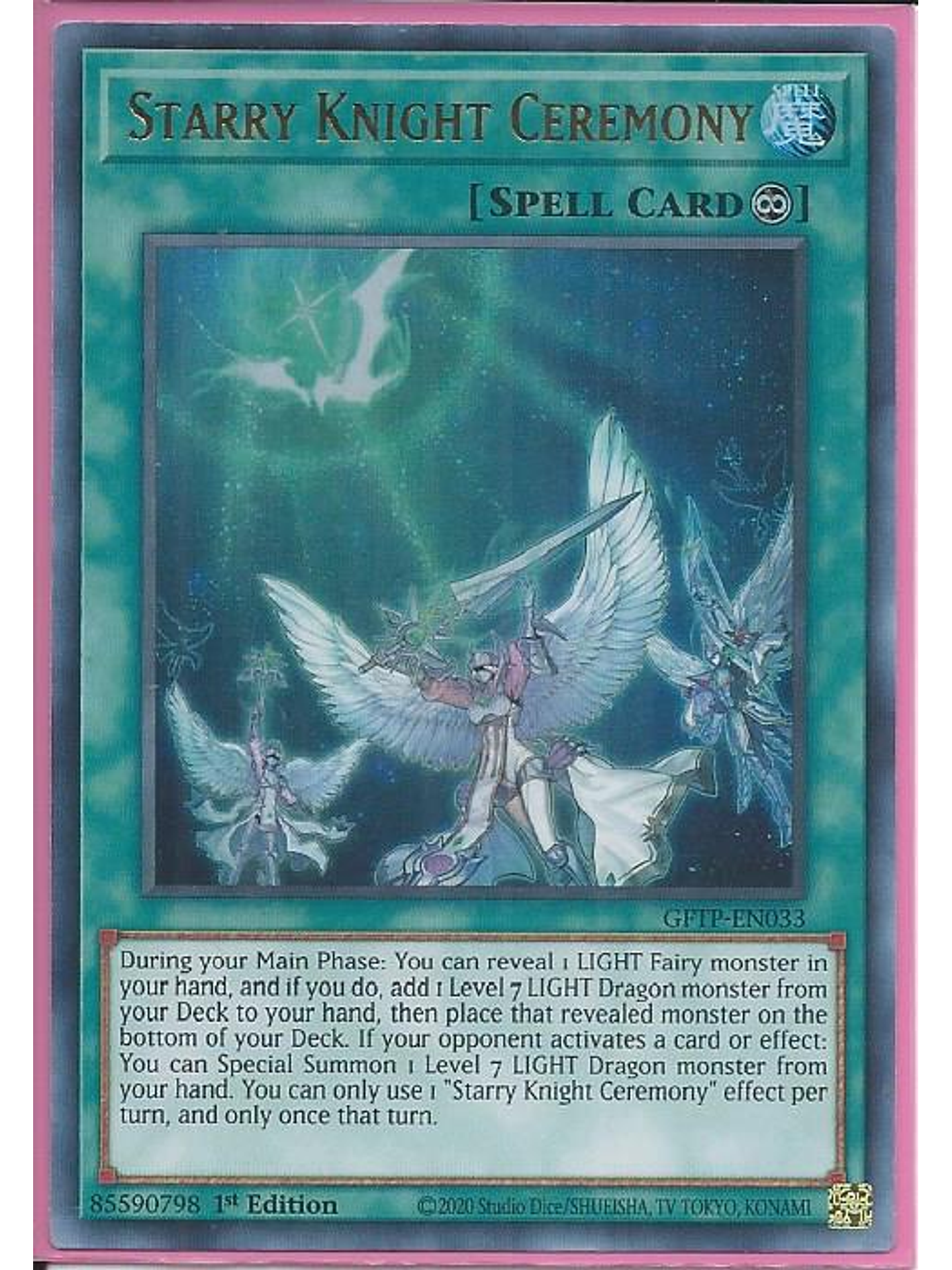 Starry Knight Ceremony - GFTP-EN033 - Ultra Rare 1st Edition 1