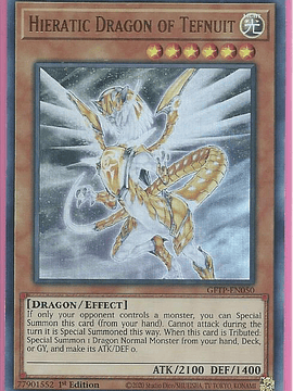 Hieratic Dragon of Tefnuit - GFTP-EN050 - Ultra Rare 1st Edition