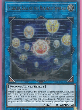 Hieratic Seal of the Heavenly Spheres - GFTP-EN053 - Ultra Rare 1st Edition