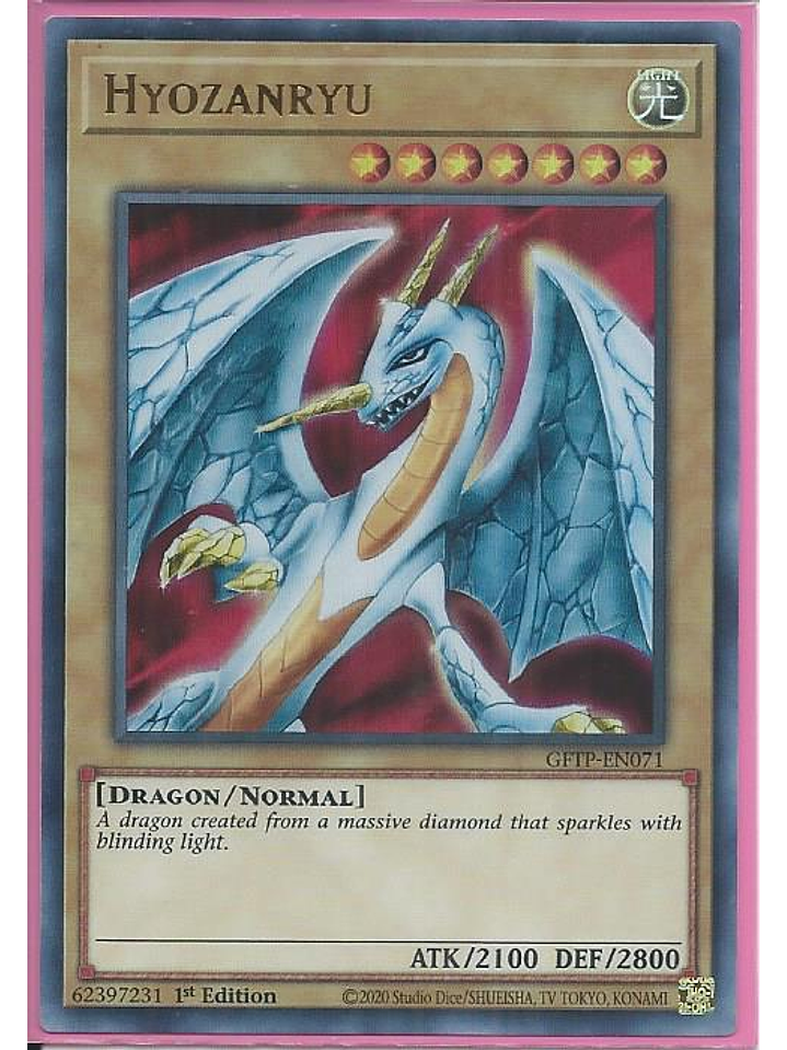 Hyozanryu - GFTP-EN071 - Ultra Rare 1st Edition 1