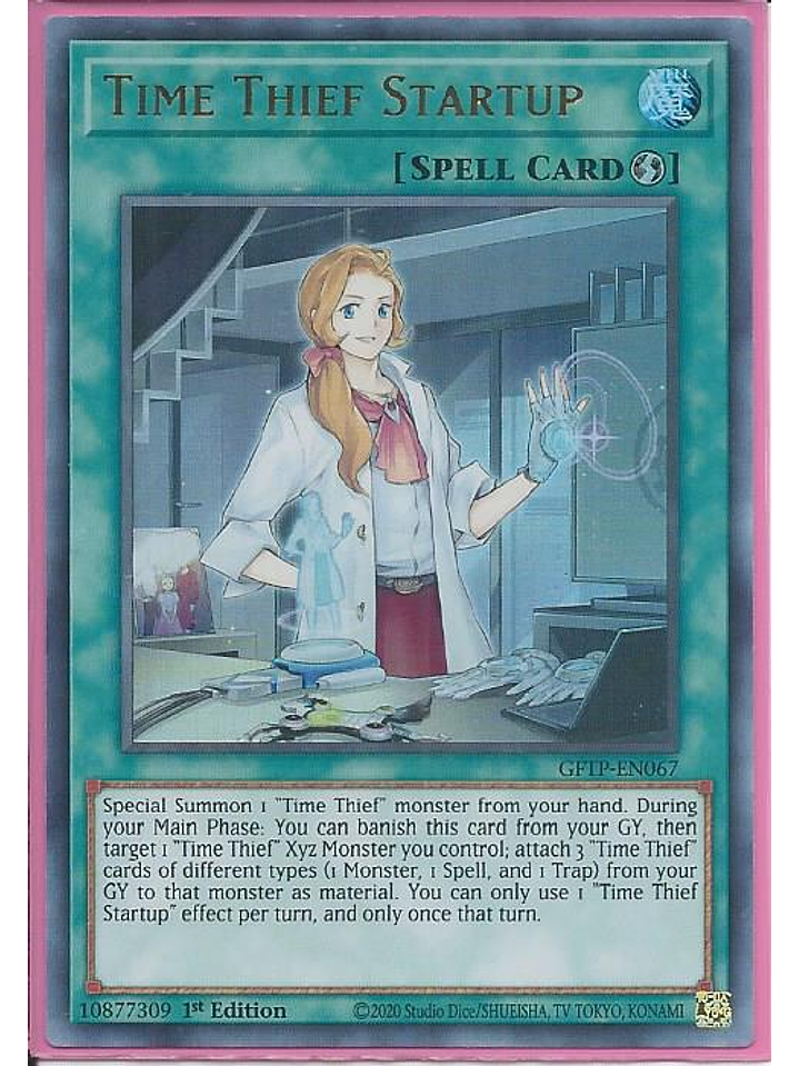 Time Thief Startup - GFTP-EN067 - Ultra Rare 1st Edition 1