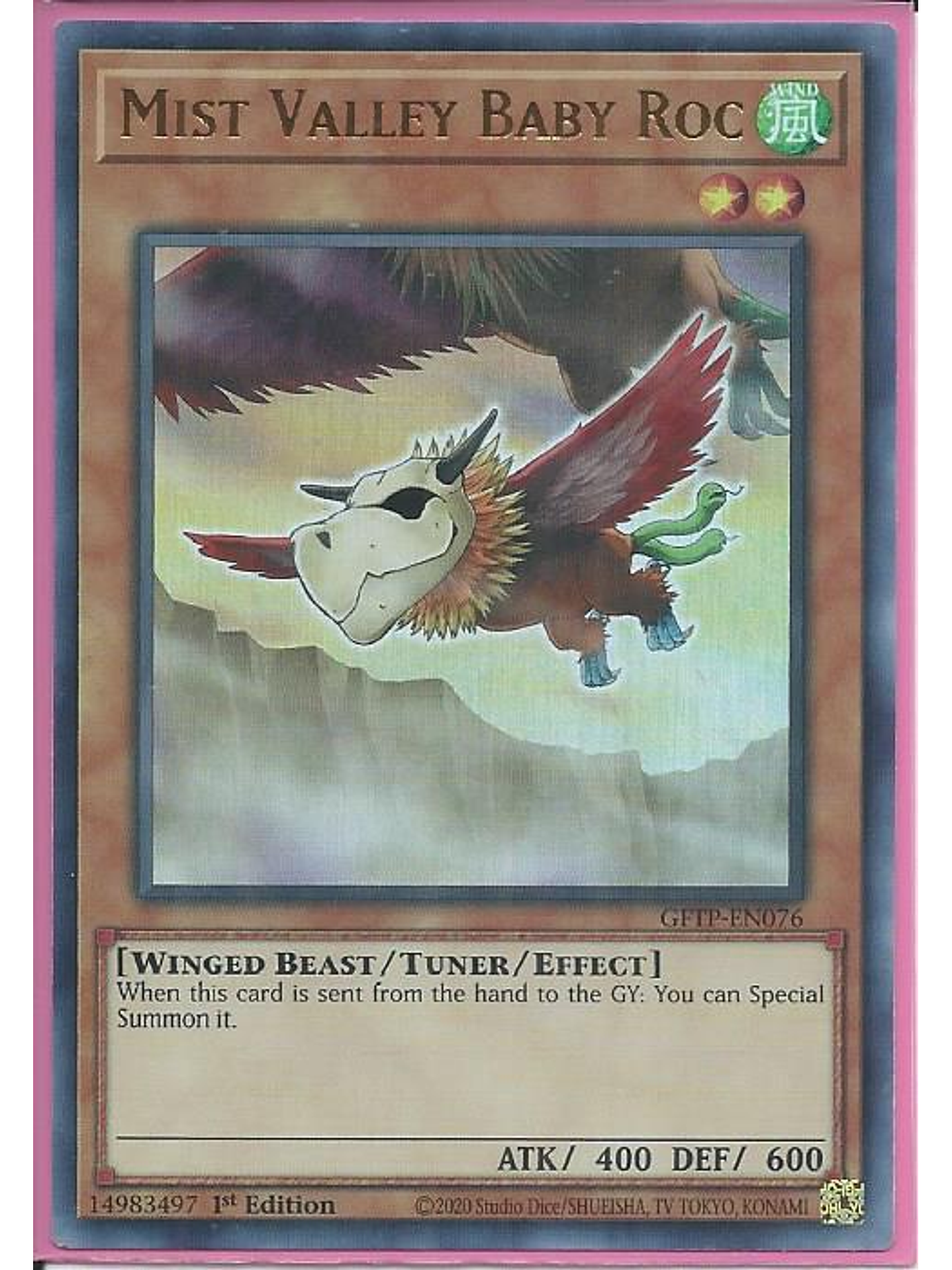 Mist Valley Baby Roc - GFTP-EN076 - Ultra Rare 1st Edition 1