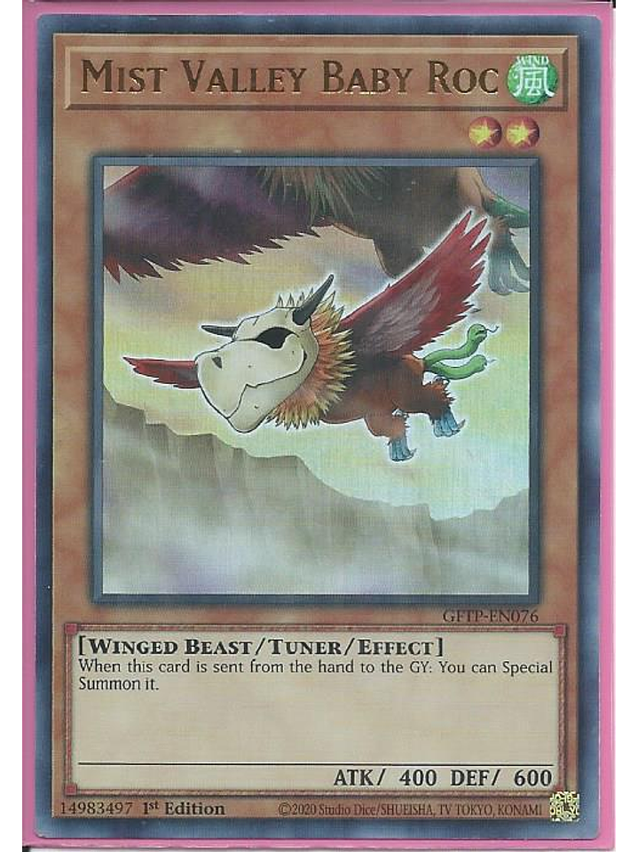 Mist Valley Baby Roc - GFTP-EN076 - Ultra Rare 1st Edition 1