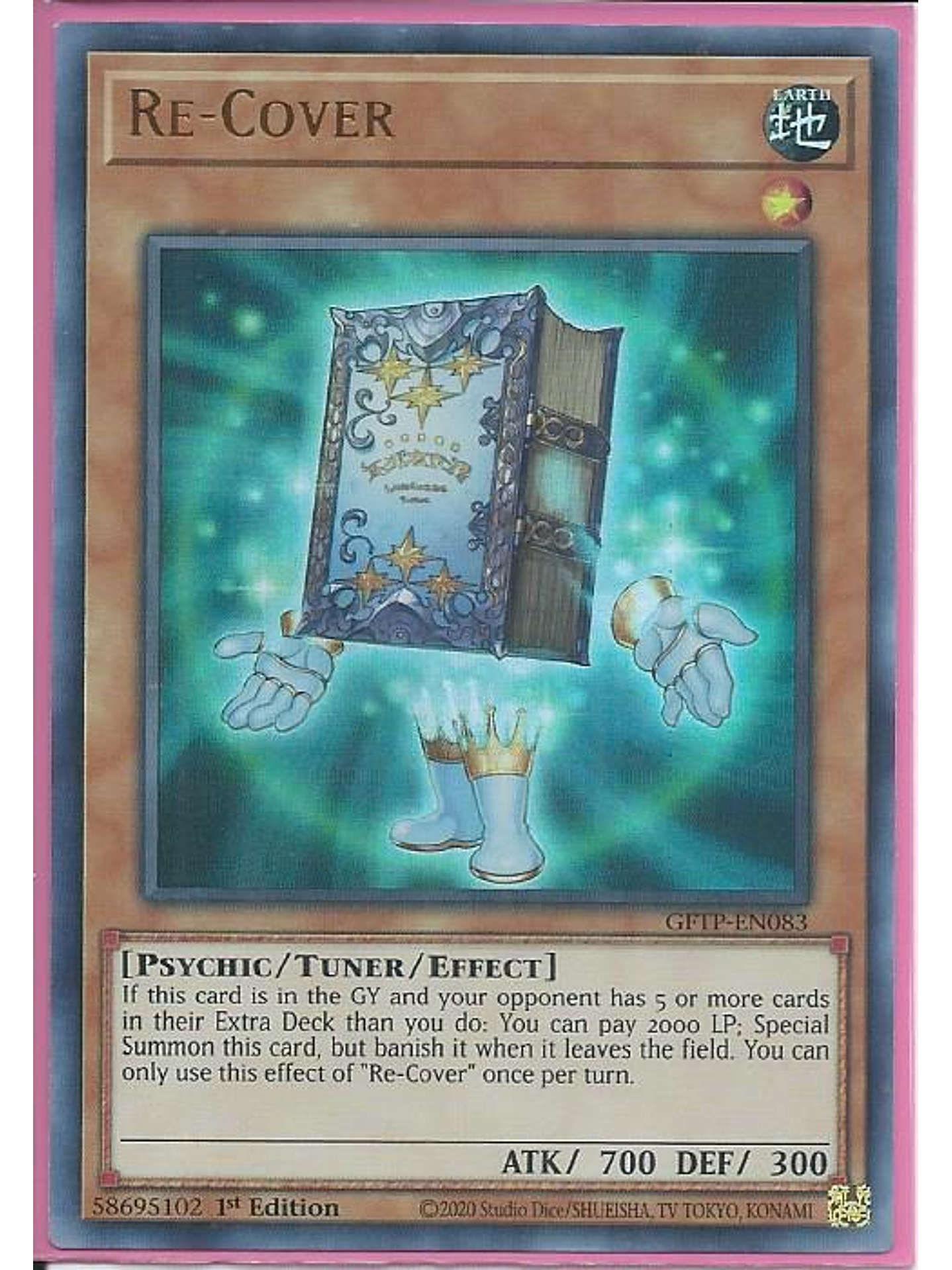 Re-Cover - GFTP-EN083 - Ultra Rare 1st Edition 1