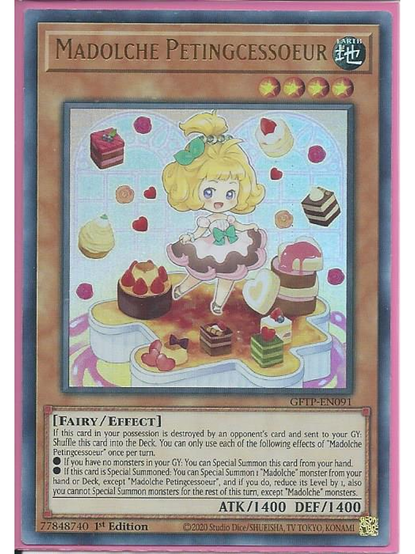 Madolche Petingcessoeur - GFTP-EN091 - Ultra Rare 1st Edition 1
