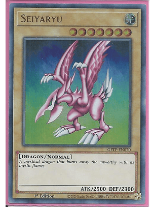 Seiyaryu - GFTP-EN070 - Ultra Rare 1st Edition