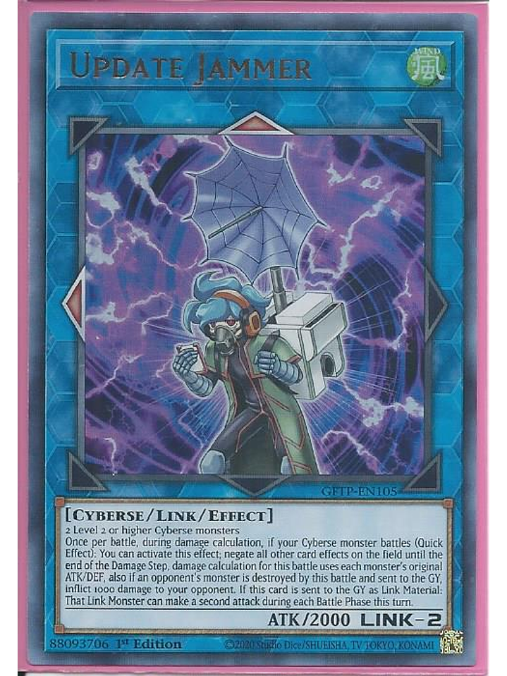 Update Jammer - GFTP-EN105 - Ultra Rare 1st Edition 1