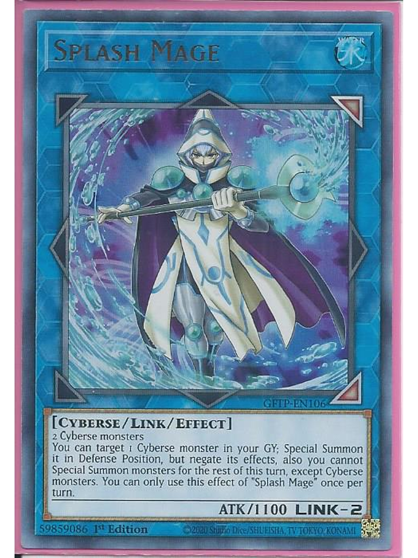 Splash Mage - GFTP-EN106 - Ultra Rare 1st Edition 1