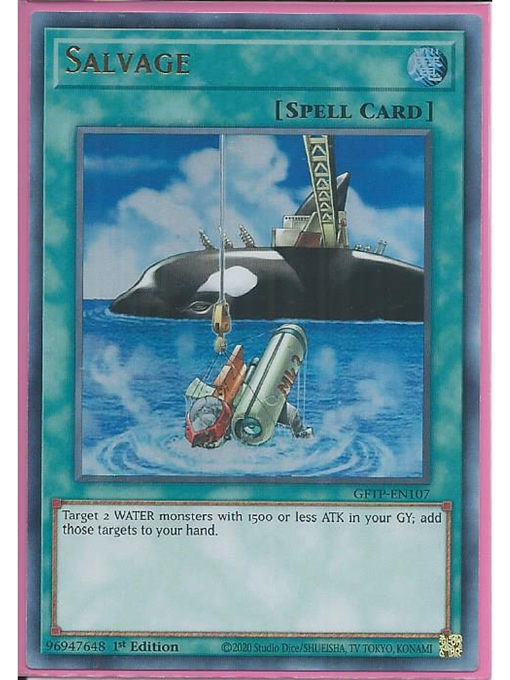 Salvage - GFTP-EN107 - Ultra Rare 1st Edition 1
