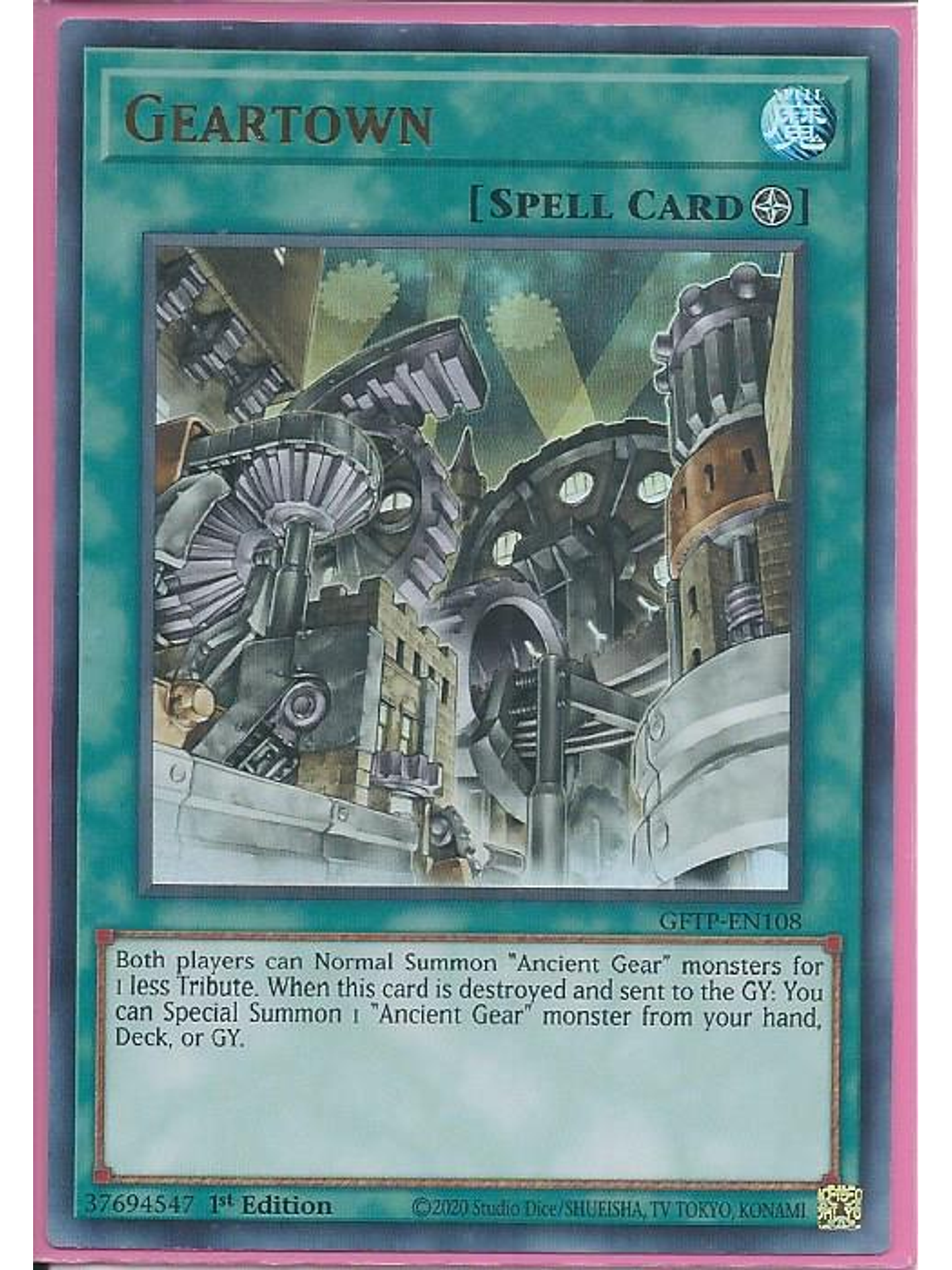 Geartown - GFTP-EN108 - Ultra Rare 1st Edition 1