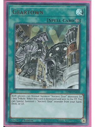Geartown - GFTP-EN108 - Ultra Rare 1st Edition