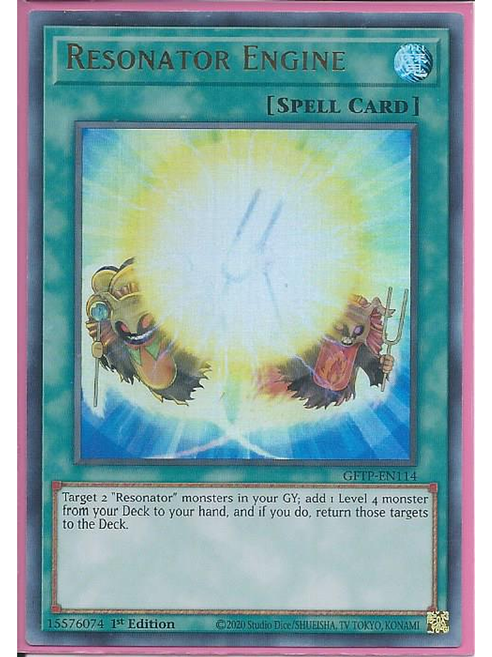 Resonator Engine - GFTP-EN114 - Ultra Rare 1st Edition 1