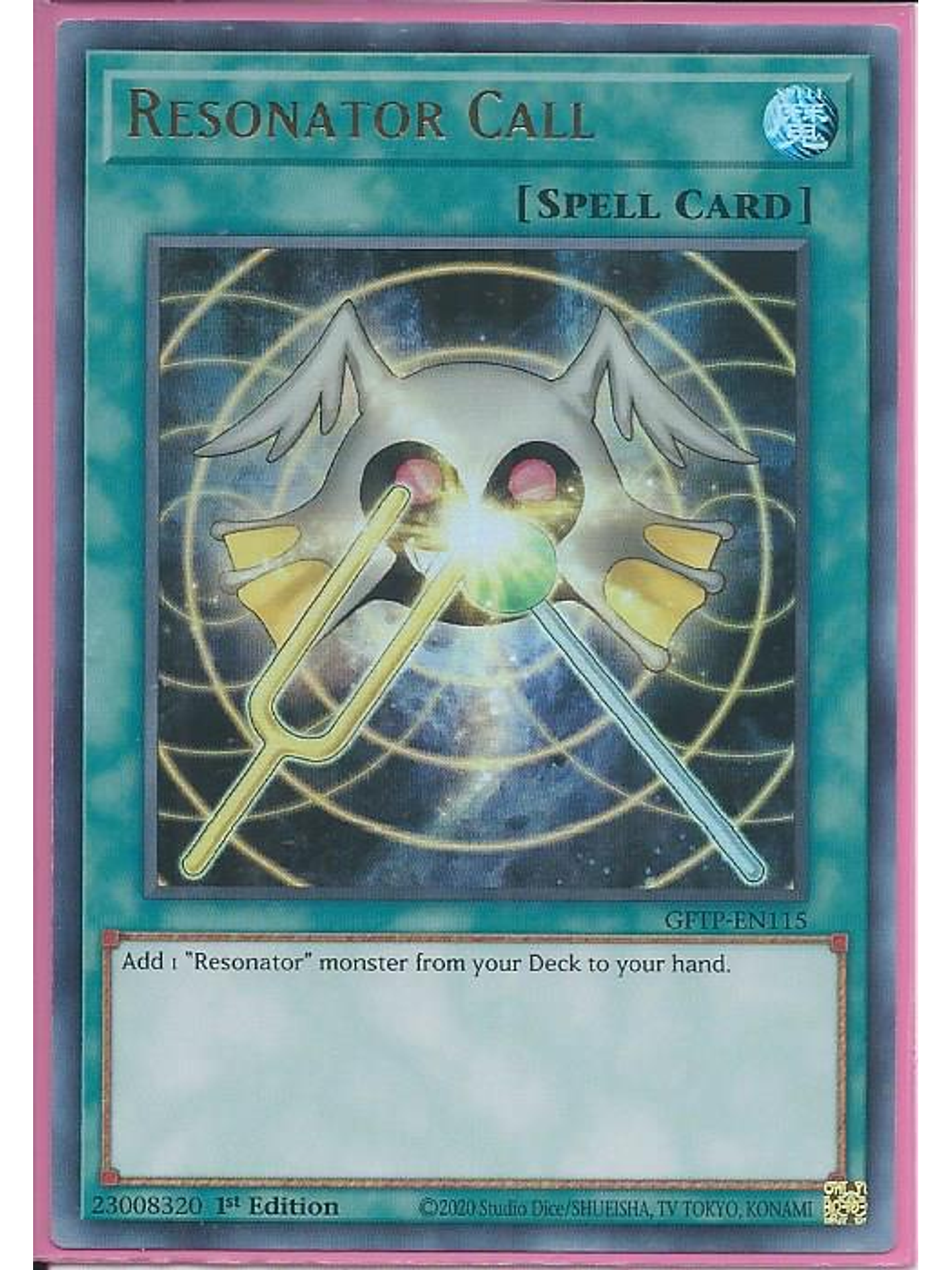 Resonator Call - GFTP-EN115 - Ultra Rare 1st Edition 1