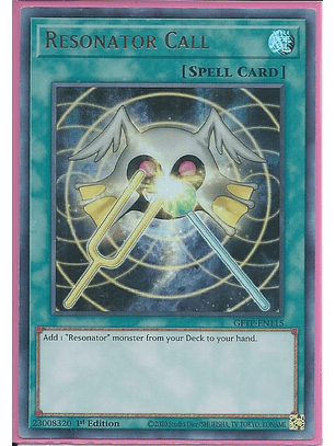 Resonator Call - GFTP-EN115 - Ultra Rare 1st Edition