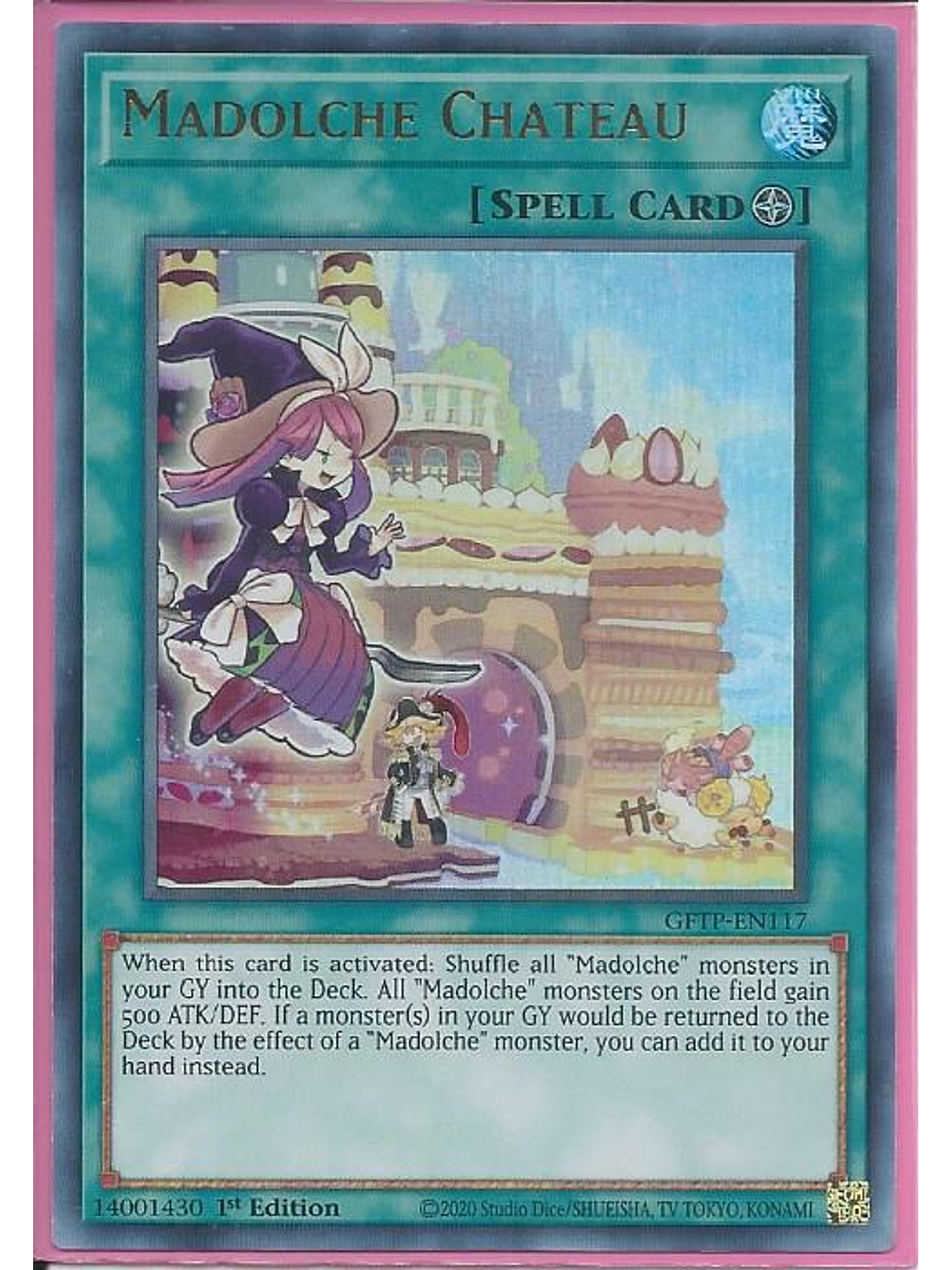 Madolche Chateau - GFTP-EN117 - Ultra Rare 1st Edition 1