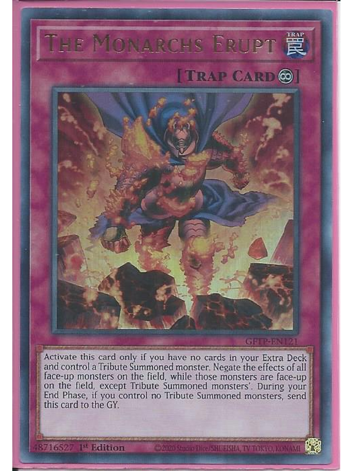The Monarchs Erupt - GFTP-EN121 - Ultra Rare 1st Edition 1