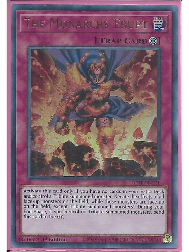 The Monarchs Erupt - GFTP-EN121 - Ultra Rare 1st Edition 1