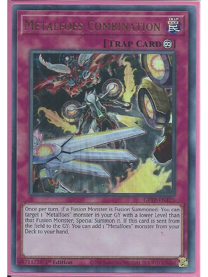 Metalfoes Combination - GFTP-EN125 - Ultra Rare 1st Edition 1