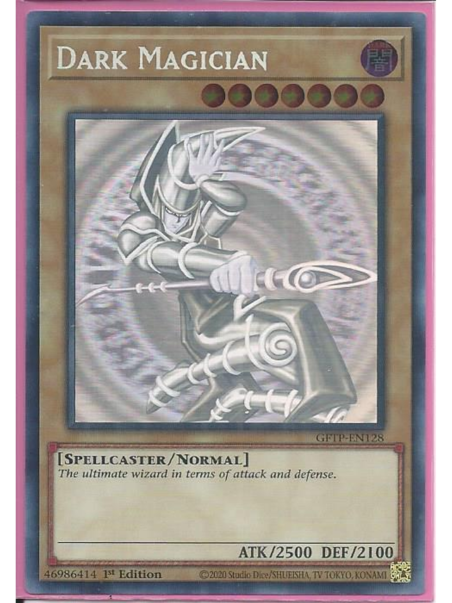 Dark Magician - GFTP-EN128 - Ghost Rare 1st Edition 1