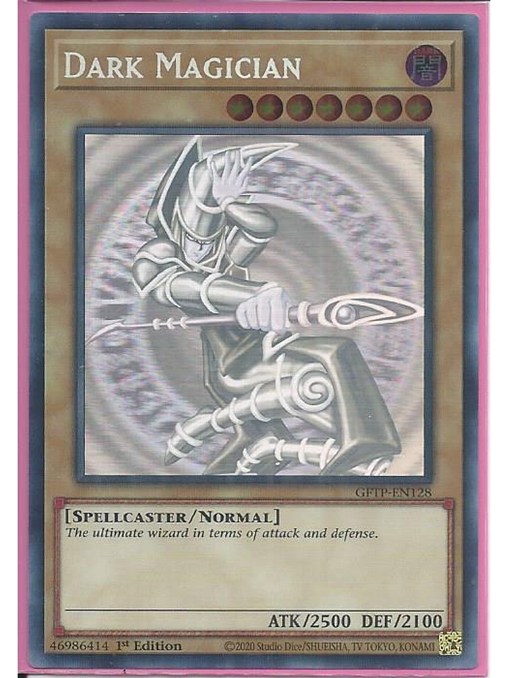 Dark Magician - GFTP-EN128 - Ghost Rare 1st Edition 1