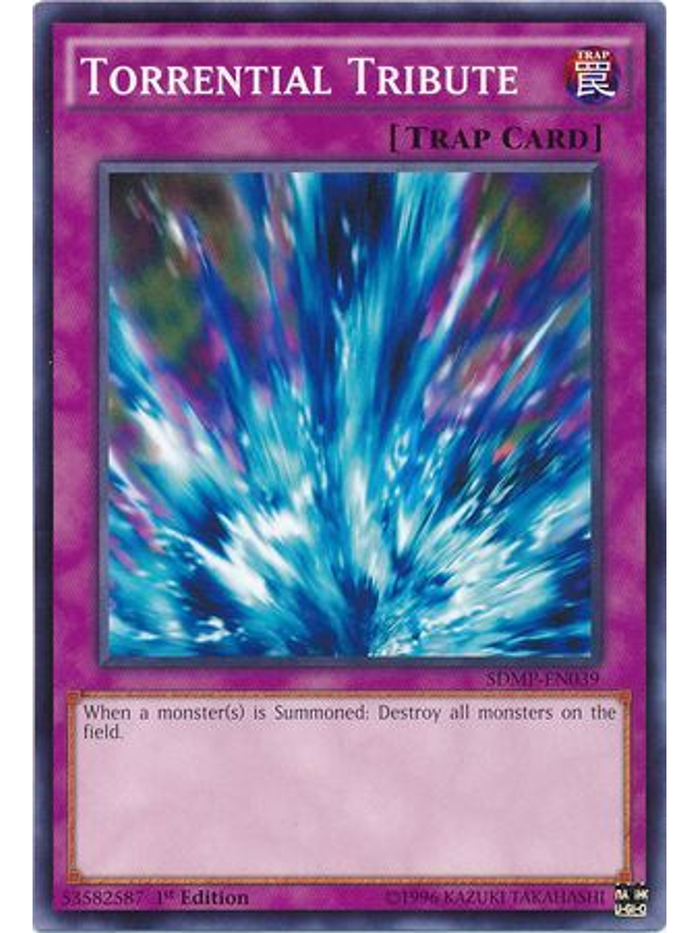 Torrential Tribute - SDMP-EN039 - Common 1st Edition 1