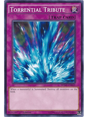 Torrential Tribute - SDMP-EN039 - Common 1st Edition