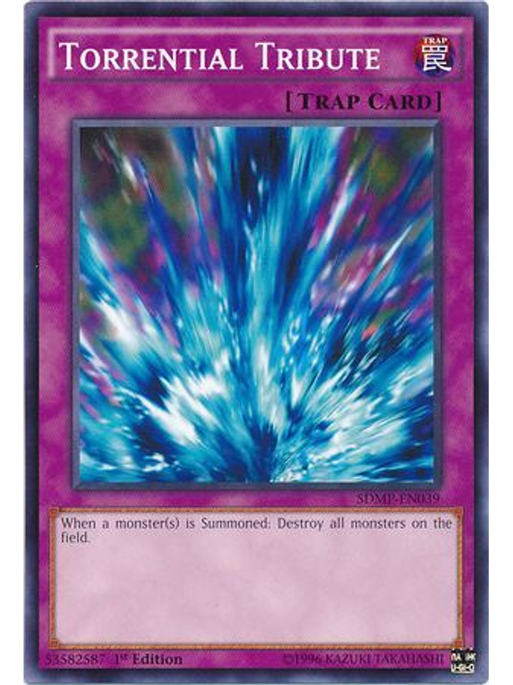Torrential Tribute - SDMP-EN039 - Common 1st Edition 1