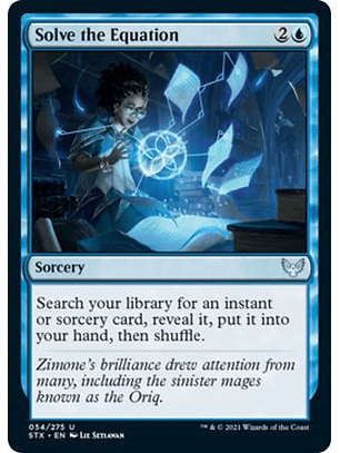 Solve the Equation 054/275