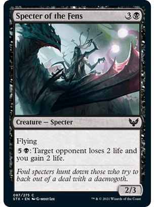 Specter of the Fens 087/275 - Foil