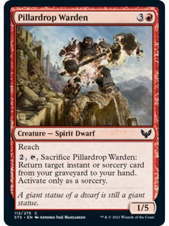 Pillardrop Warden 112/275 - Foil 1