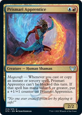 Prismari Apprentice 213/275 - Foil