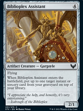 Biblioplex Assistant 251/275 - Foil