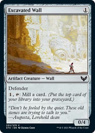 Excavated Wall 255/275 - Foil