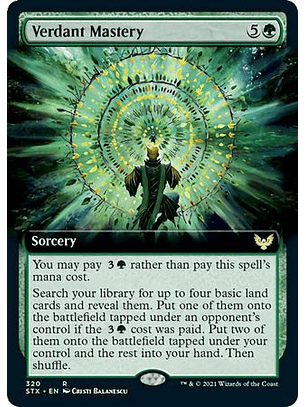 Verdant Mastery 320 - Extended Art