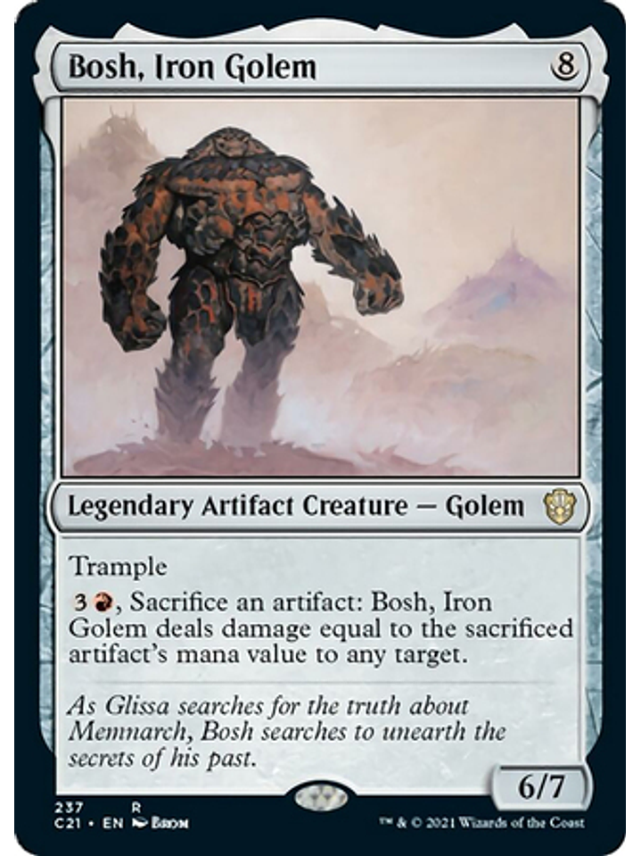 Bosh, Iron Golem 237 1