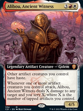 Alibou, Ancient Witness 334 - Extended Art