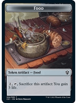 Food // Pest Double-sided Token
