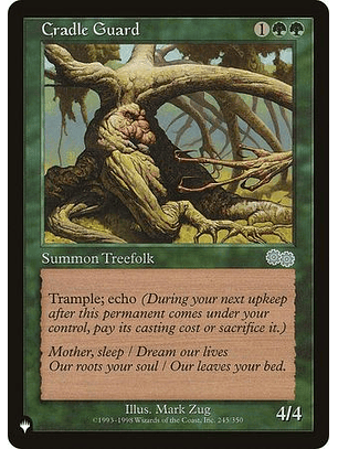 Cradle Guard 245/350 - The List