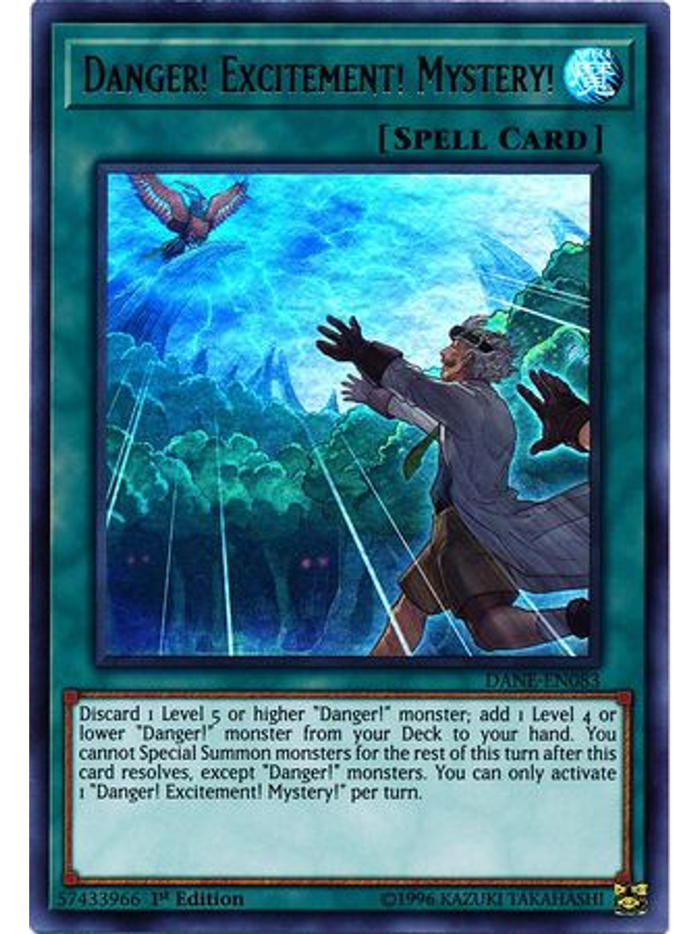 Danger! Excitement! Mystery! - DANE-EN083 - Ultra Rare 1st Edition 1