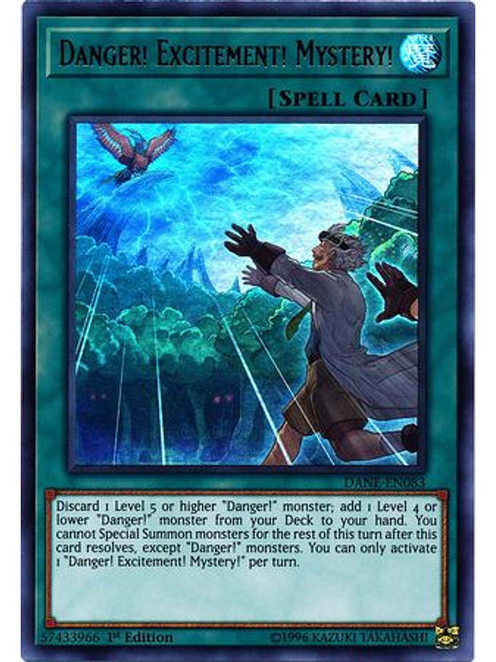 Danger! Excitement! Mystery! - DANE-EN083 - Ultra Rare 1st Edition 1