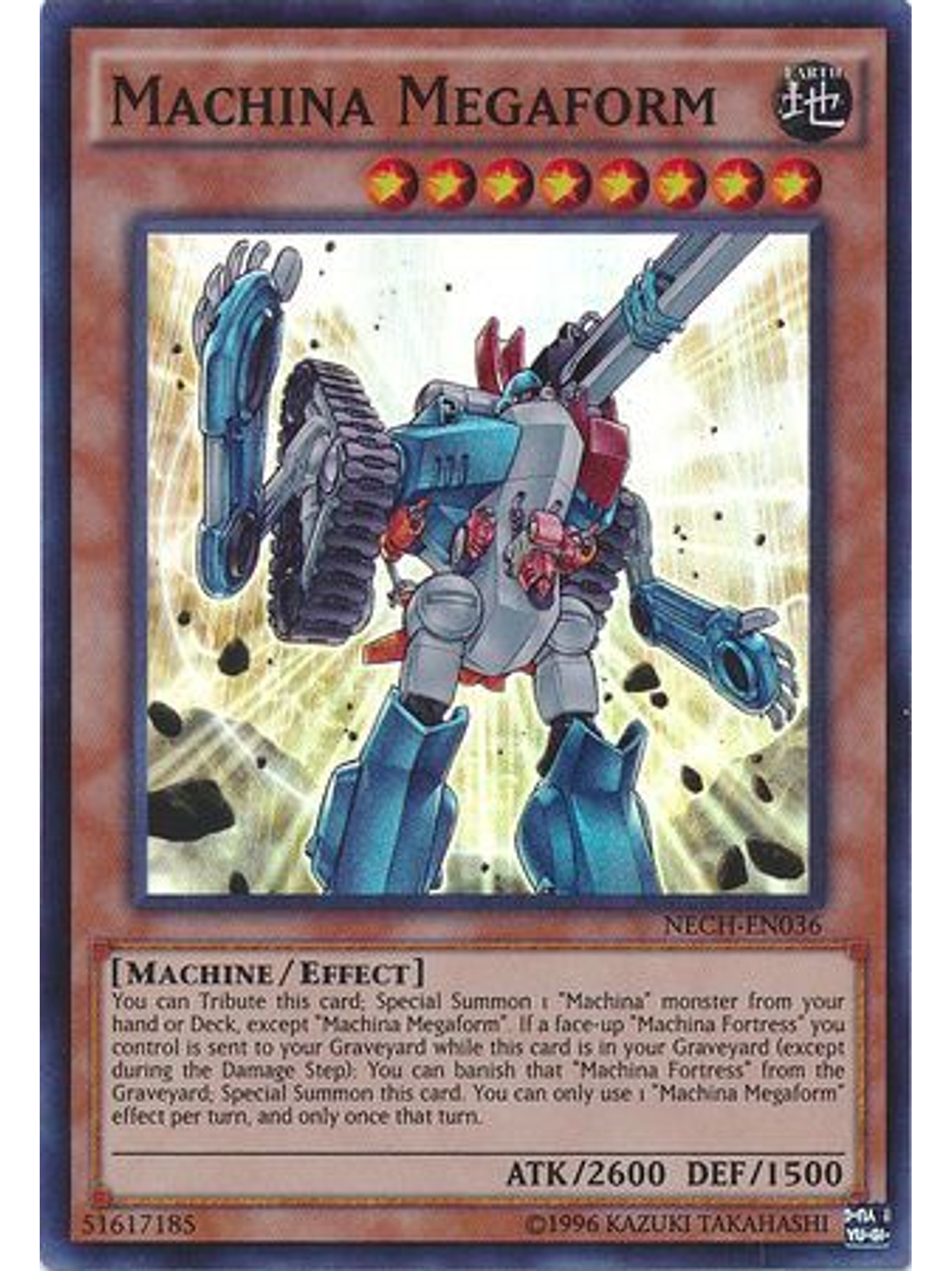 Machina Megaform - NECH-EN036 - Super Rare Unlimited 1