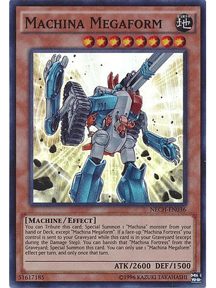 Machina Megaform - NECH-EN036 - Super Rare Unlimited