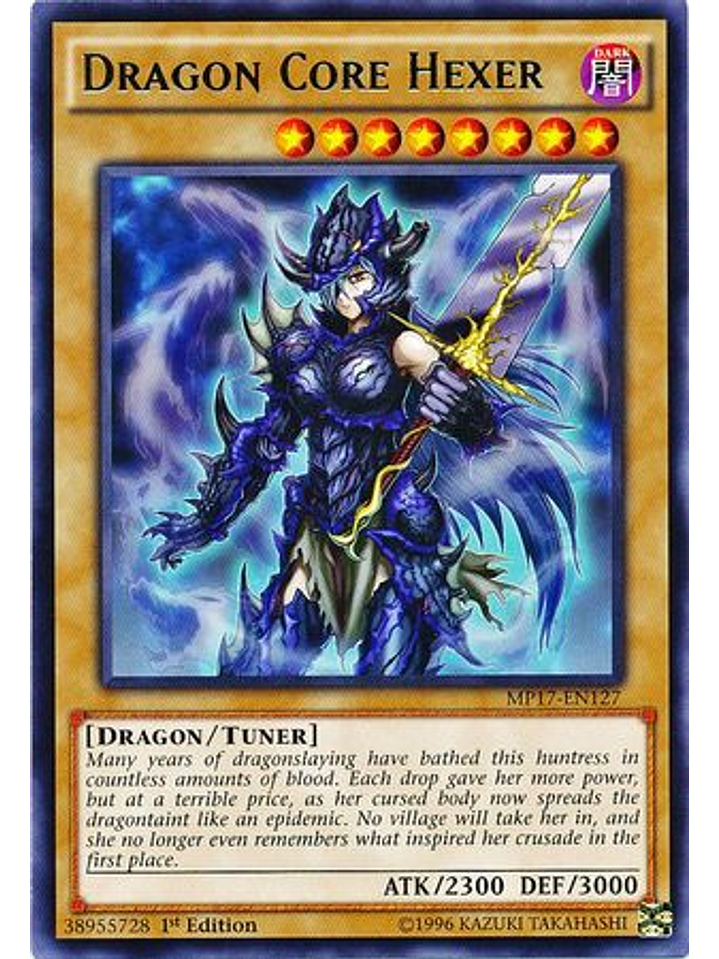 Dragon Core Hexer - MP17-EN127 - Rare 1st Edition 1