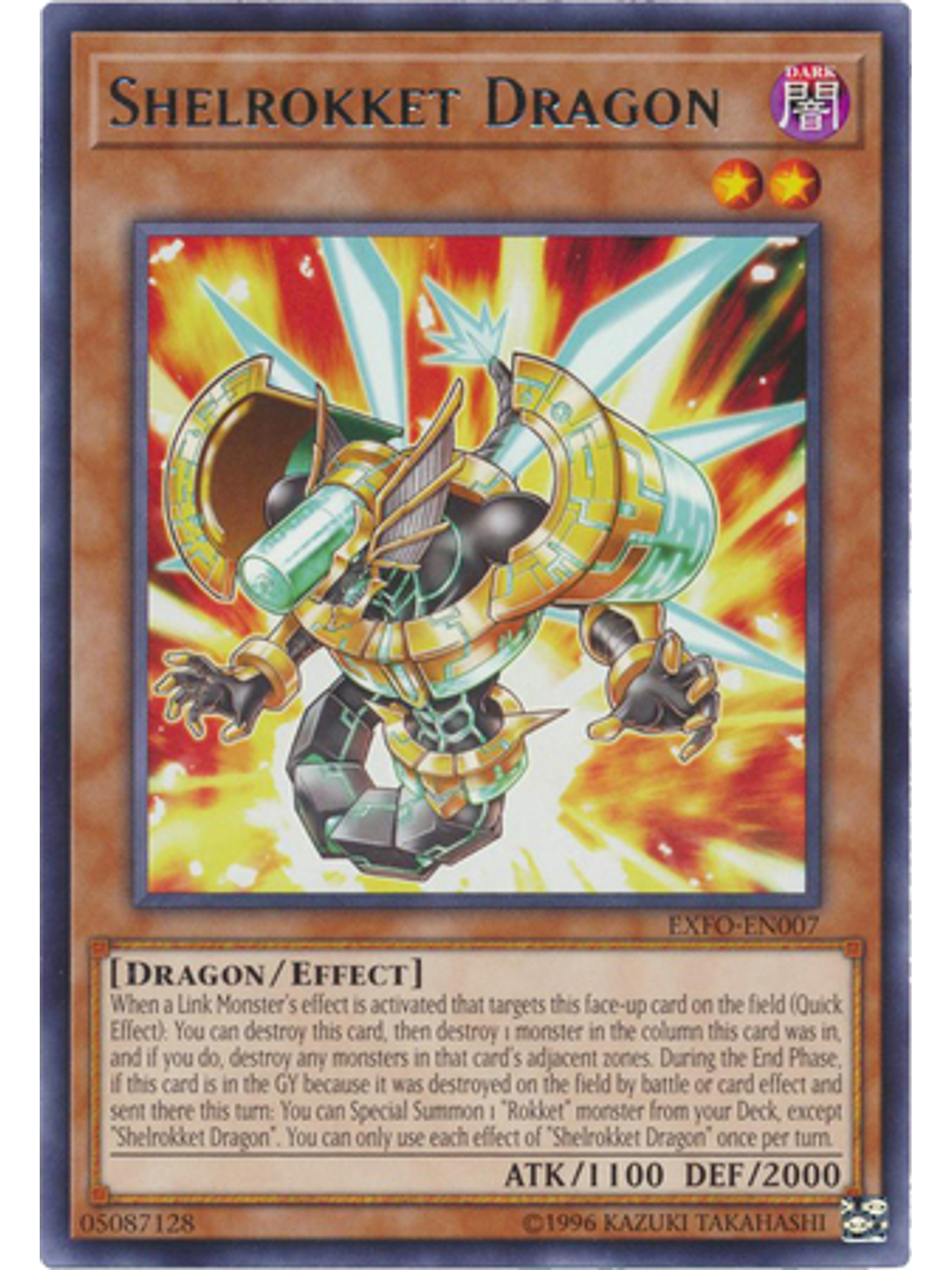Shelrokket Dragon - EXFO-EN007 - Rare Unlimited 1