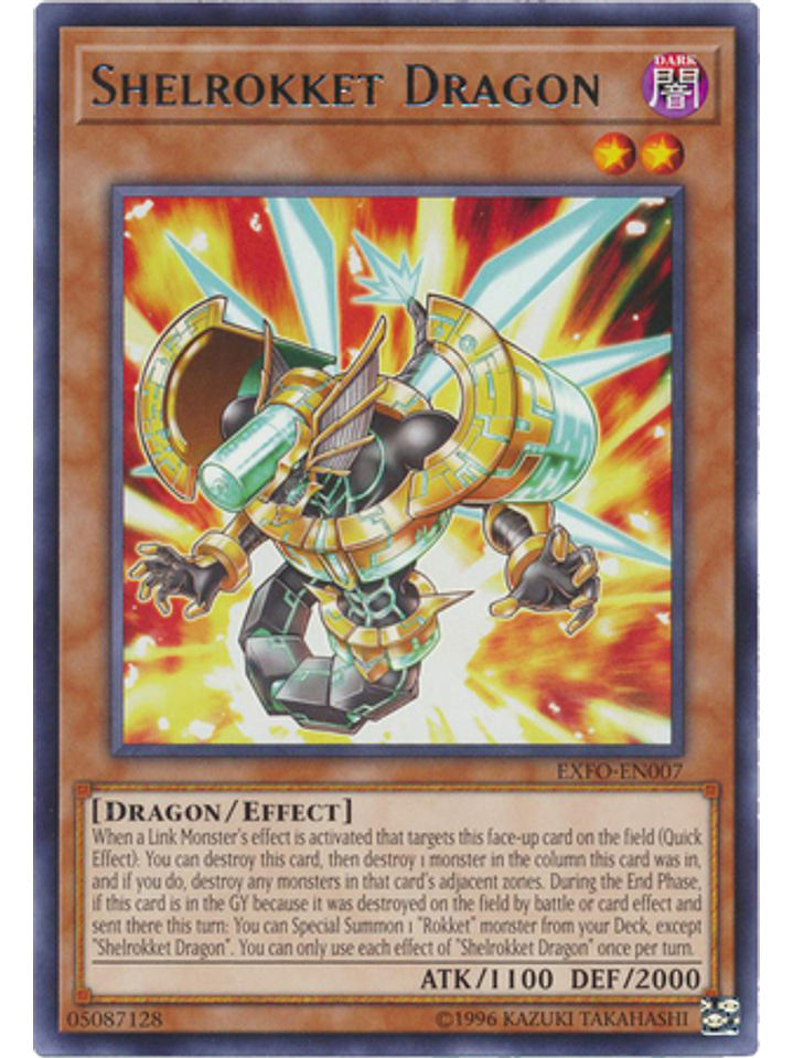 Shelrokket Dragon - EXFO-EN007 - Rare Unlimited 1