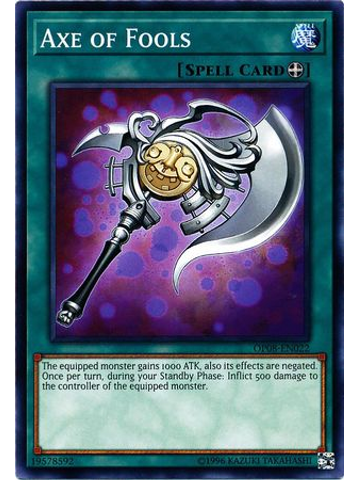 Axe of Fools - OP08-EN022 - Common 1