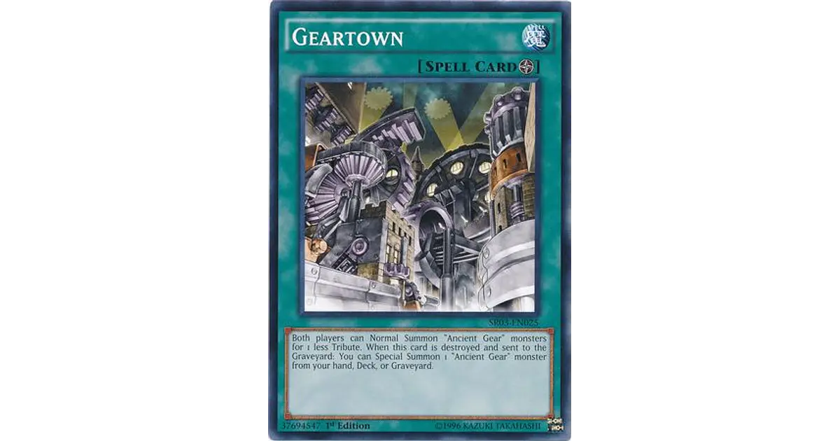 Geartown - SR03-EN025 - Common 1st Edition